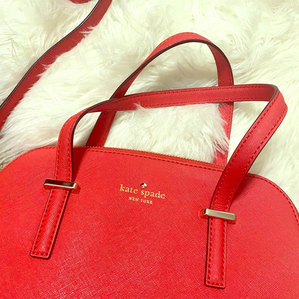 Beautiful like new red Kate Spade purse